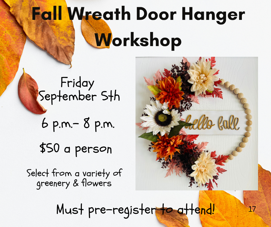 Fall Wreath Workshop
