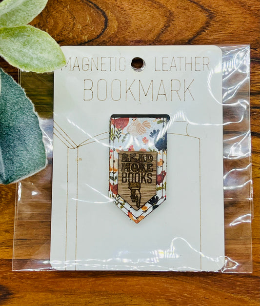 Magnetic Leather Book Marks