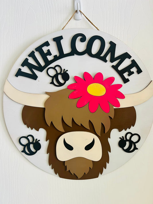 Welcome Highland Cow