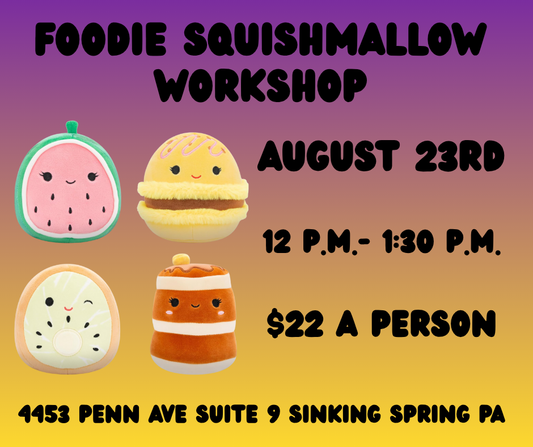 Foodie Squishmallow Workshop