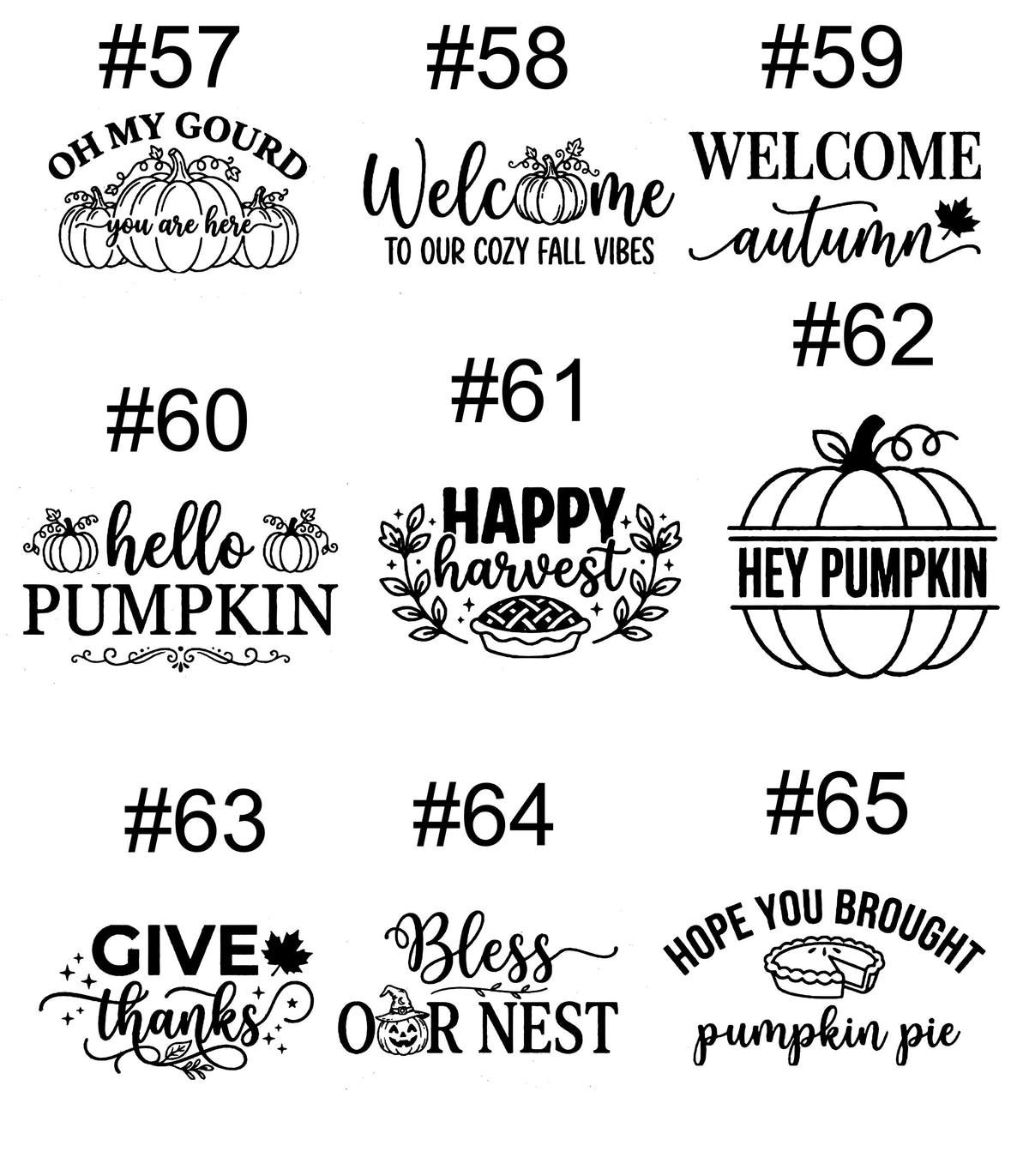 Fall Door Mat Workshop