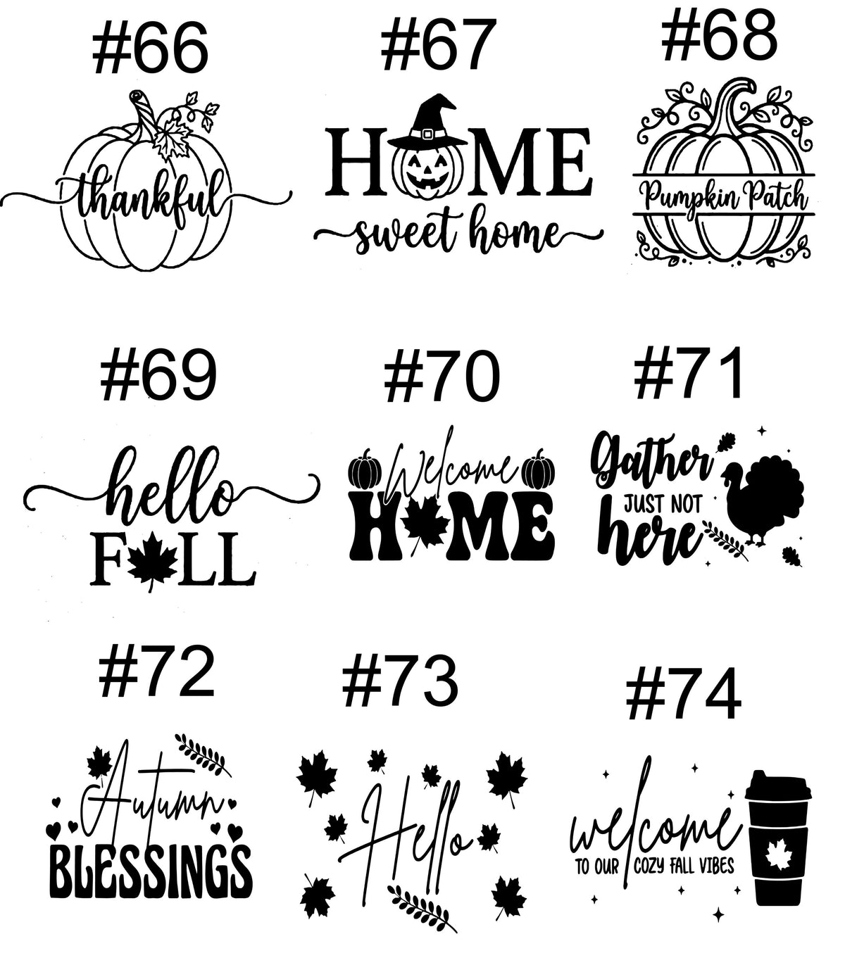 Fall Door Mat Workshop