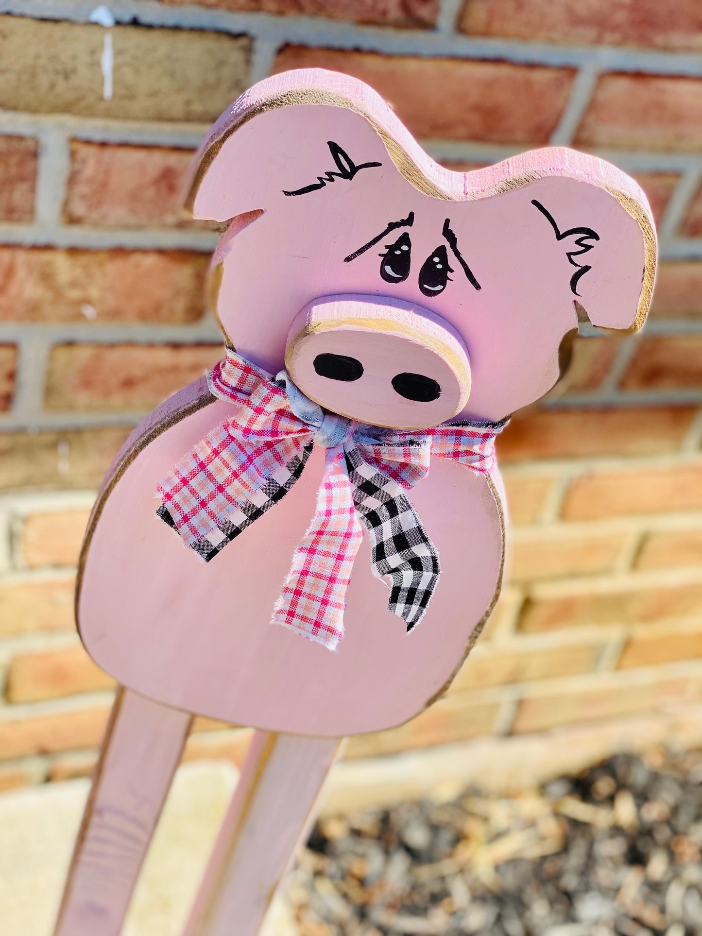 Pig porch sign