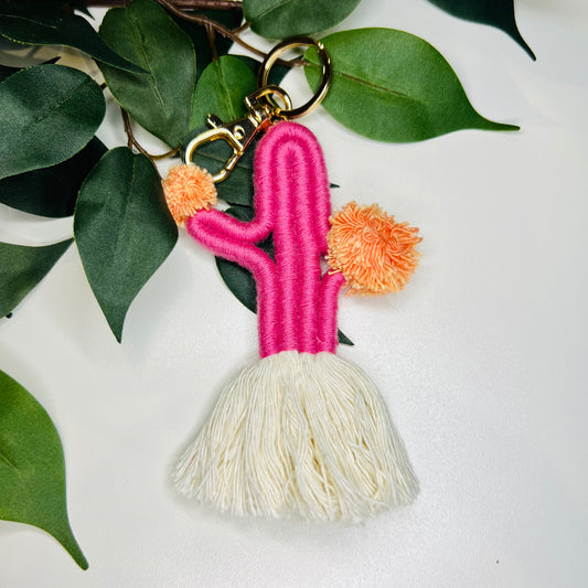 Cactus Keychain