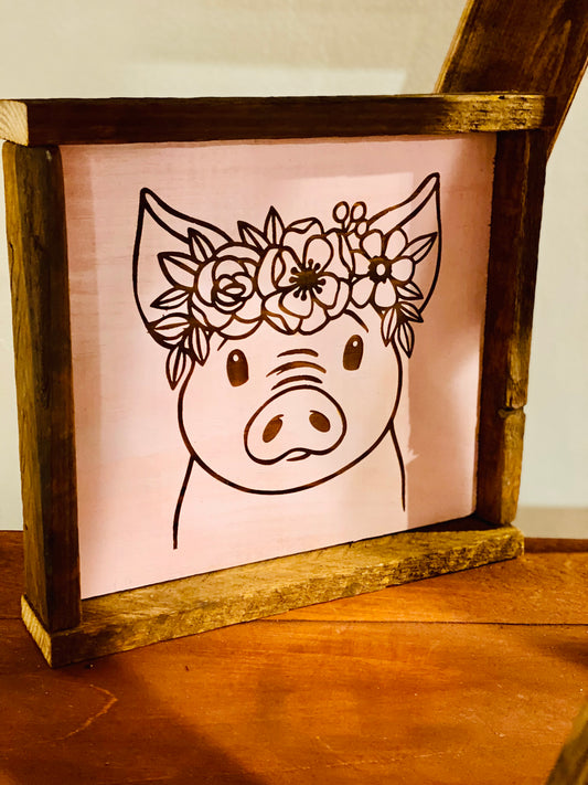 Flower crown animal pictures