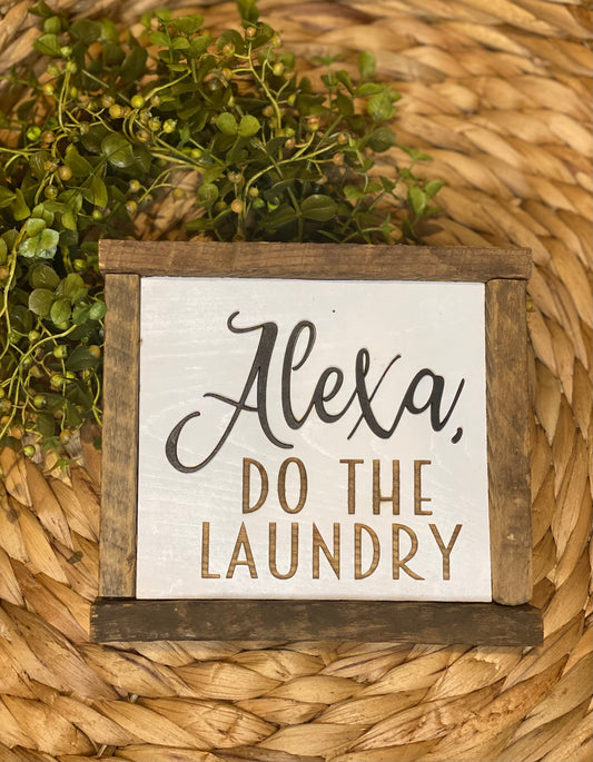 Alexa, do the laundry