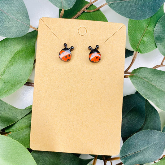 Ladybug Studs