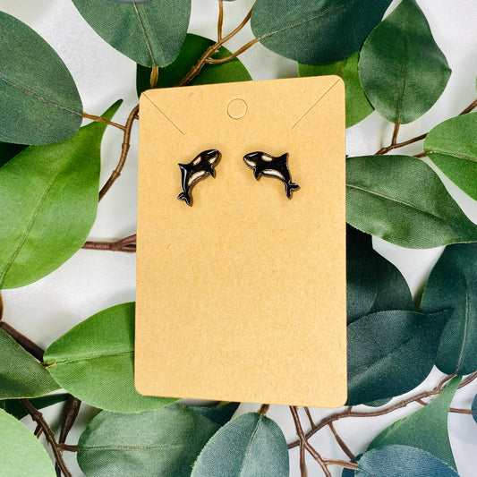 Whale Studs