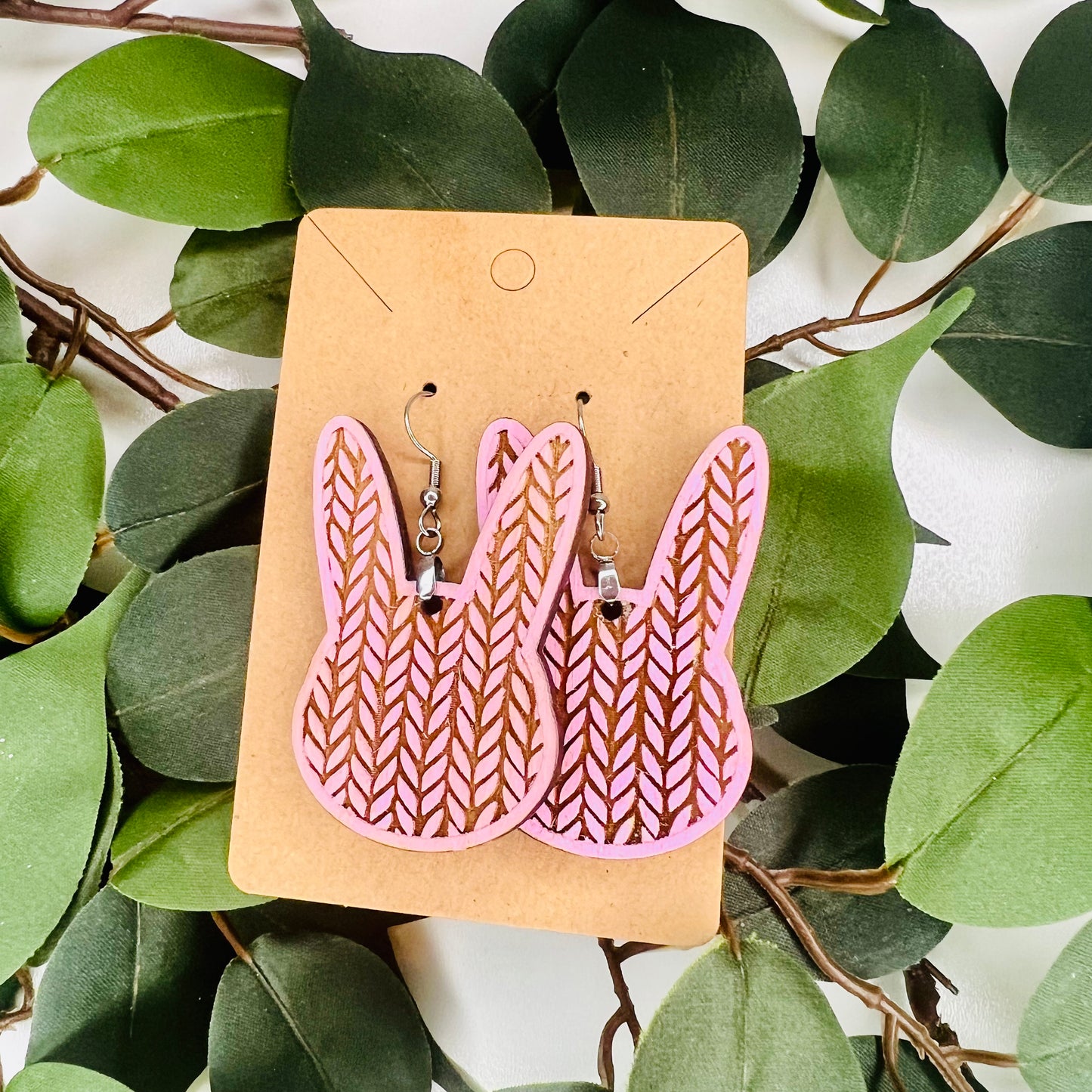 Sweater Bunny Earrings