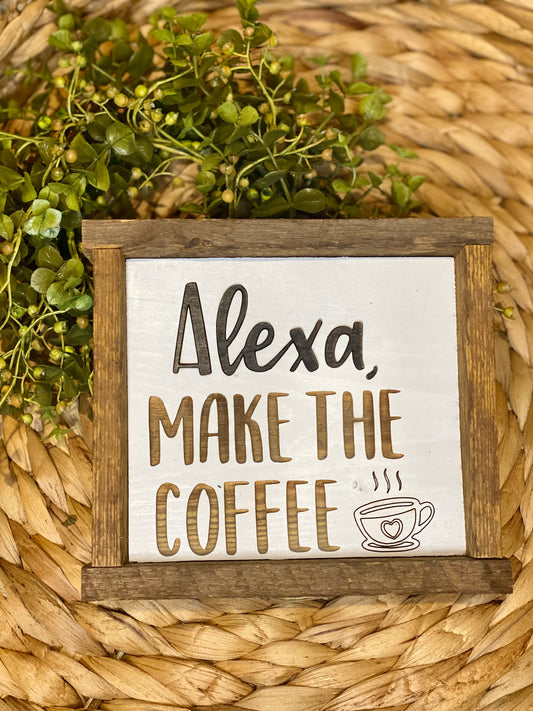 Alexa, make the coffee