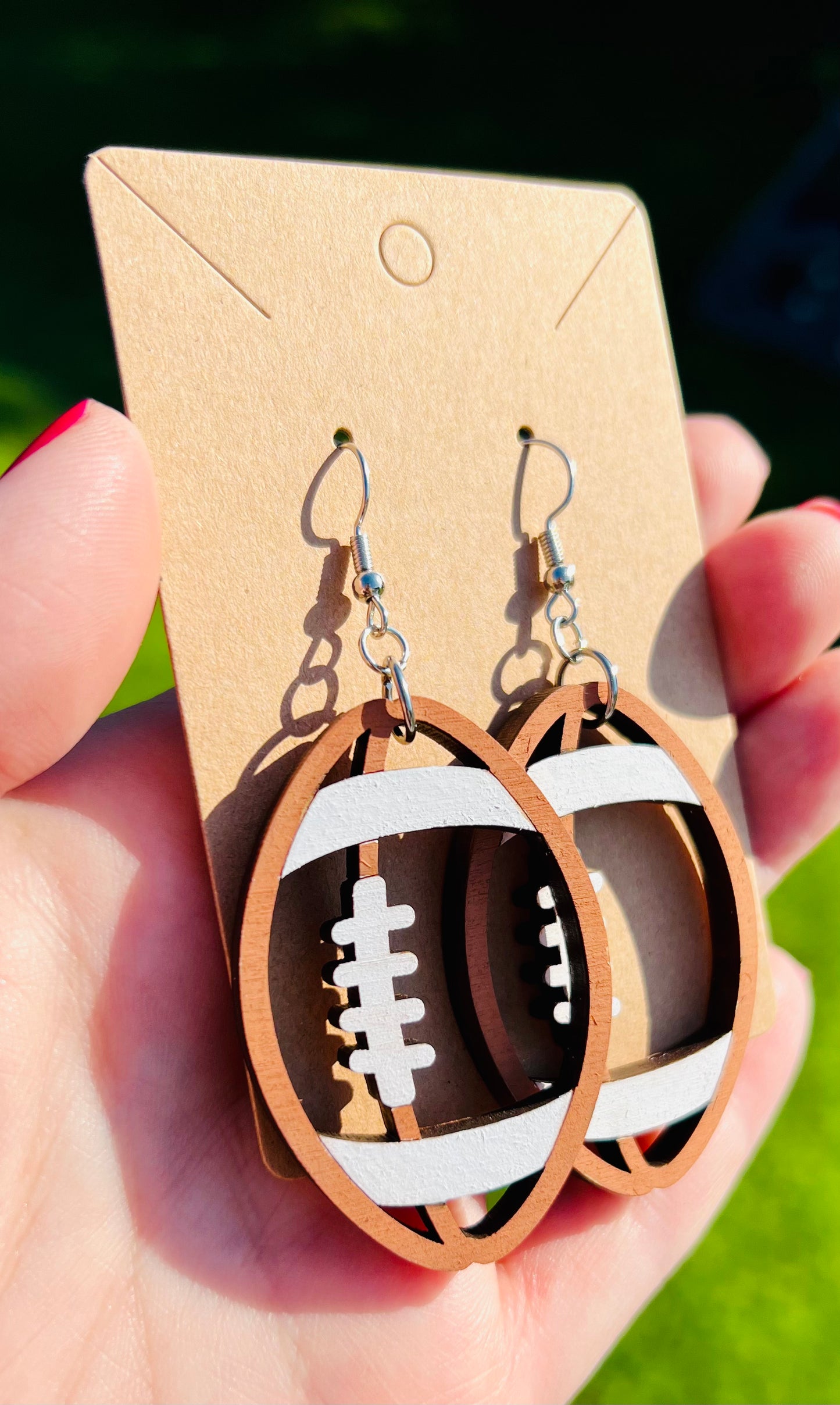 Football Earrings